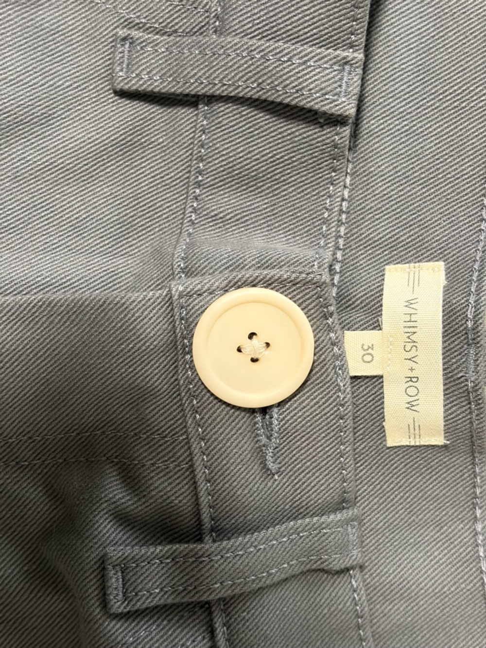 Whimsy + Row Flora Pant in Grey - Picture 3 of 4